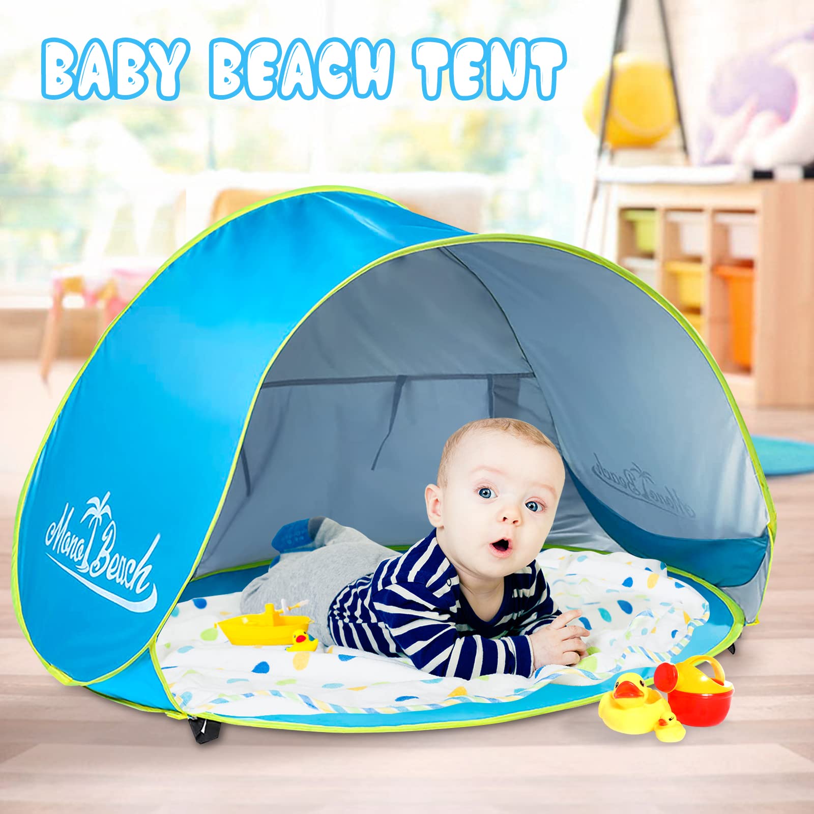 Baby Beach Tent Pop Up Portable - Designmycraft